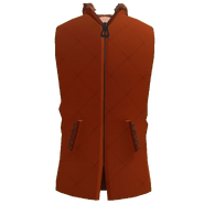 Quilted Vest (Orange) (800 Tokens)