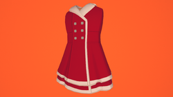 Jacket Dress (Red): 900 Tokens