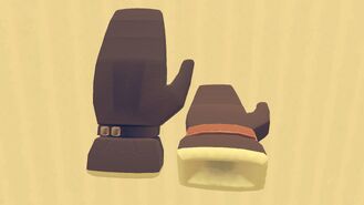 Aviator Glove (Brown) (2 Star, 200 Tokens)