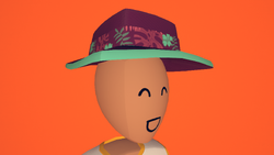 Luau Hat (Dahlia): 550 Tokens