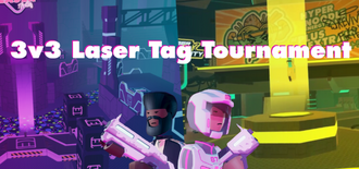 Laser Tag Tourney Banner