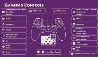 Gamepad controls