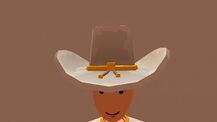 Cowboy Hat (White) (6,500 Tokens)