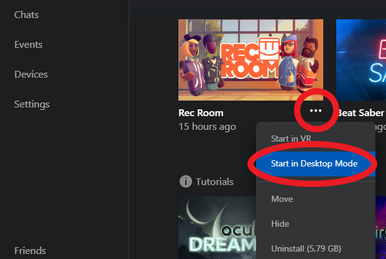 Rec room vr controls 2025