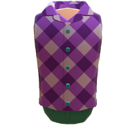 Collard Shirt (Purple) (200 Tokens)