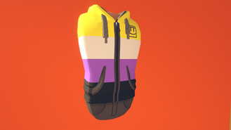 Rec Room Hoodie (Nonbinary Pride) (From ^PrideFest)