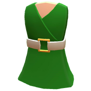 Belted Dress (Green) (200 Tokens)