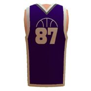 Basketball Jersey (Purple) (550 Tokens)