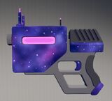 Galaxy Laser Pistol: This skin is obtained from a weekly challenge