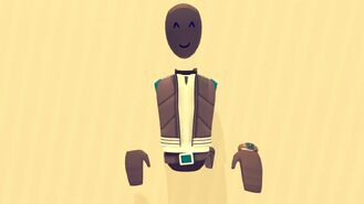Smuggler Vest (Brown) (From The Rise of Jumbotron)