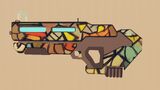 Recasso Laser Burst Gun: This skin is obtained from a weekly challenge