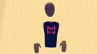 Robo Logo Shirt (Pink) (From Laser Tag)