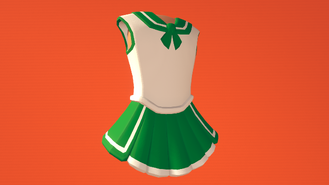 Anime Skirt (Green) (6500 Tokens)