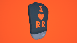 I Heart Rec Room Shirt (Blue): 600 Tokens