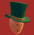 Top Hat (Green) (6,500 Tokens)