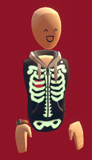 *Skeleton Hoodie (Glowing) (_ Star, 4500 Tokens, Last obtainable July 2022 )