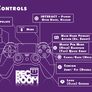 Rec room controls ps4 deals