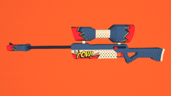 Paintball Sniper Rifle Skin (Comic) STN1