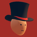 Top Hat (Black, Red) (6,500 Tokens)