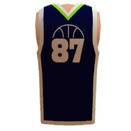 Basketball Jersey (Black) (550 Tokens)