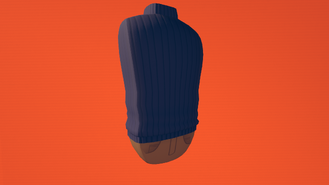 Turtleneck (Navy) (150 Tokens)