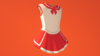 Anime Skirt (Red) (6500 Tokens)