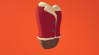 Aviator Coat (Red) (600 Tokens)