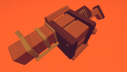 (New) Paintball Launcher Skin (Wood)