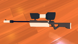 Default Paintball Sniper: This is the default paintball sniper rifle appearance