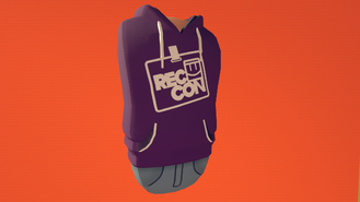 Rec Con Hoodie (Purple) (From Rec Con 2020 Event 2020 November 28-29)