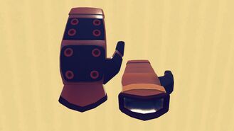 Knight Gauntlets (Cherry) (from Golden Trophy)