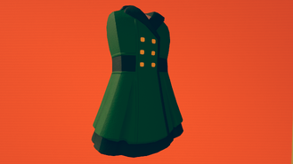 Jacket Dress (Green) (900 Tokens)