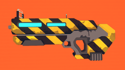 (New) Laser Burst Gun Skin (Caution)