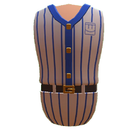 Baseball Jersey (White, Blue) (450 Tokens)