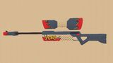 Comic Paintball Sniper Rifle: This skin is obtained from a weekly challenge