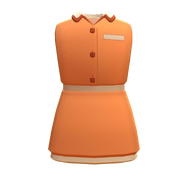 Server Dress (Yellow) (500 Tokens)