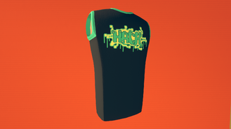 Hack Graffiti Shirt (From Laser Tag)