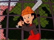 Spinelli playing baseball