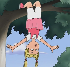 Upside-Down Girl