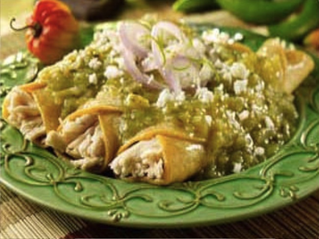 Enchiladas Verdes Wikirecetas Fandom