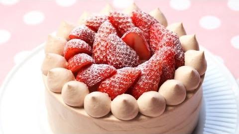 【スイーツレシピ】苺チョコショートケーキStrawberry chocolate shortcake