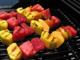 Grilled Fruit Kebabs