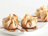 Apple-Cinnamon Wontons à la Mode