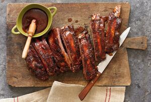 Barbecued-beef-back-ribs