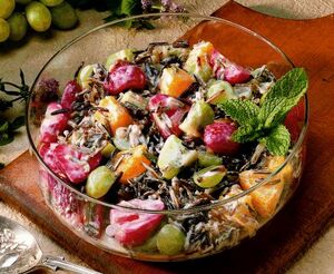 Creamy Rice-Fruit Salad