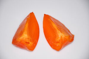 Ripe Hachiya Persimmon Slices 5