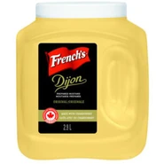 A jug of Dijon mustard from French's