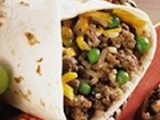 Rice and Hamburger Wraps
