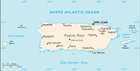 Map of Puerto Rico