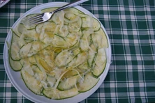 Fine zucchini